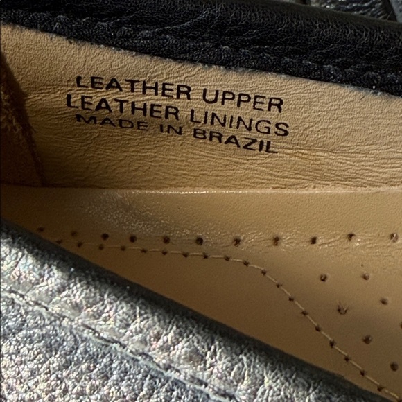 Stacy Adams Textured leather loafers mix toe Stitching Details New Size 9.5M main image 7